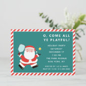 Kerstvakantie Open Huis Uitnodigingen (Staand voorkant)