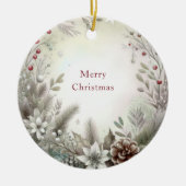 Kerstvakantie Ornament (Voorkant)