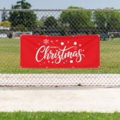 Kerstvakantie Outdoor Banner (Insitu)