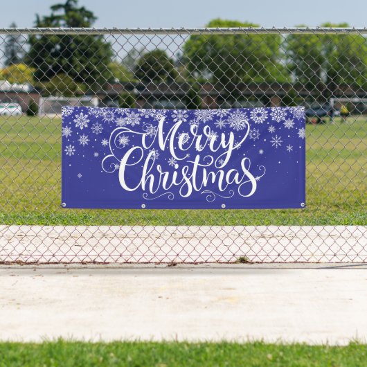 Kerstvakantie Outdoor Banner (Insitu)