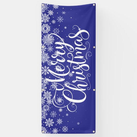 Kerstvakantie Outdoor Banner (Verticaal)