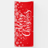 Kerstvakantie Outdoor Banner (Verticaal)