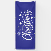 Kerstvakantie Outdoor Banner (Verticaal)