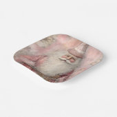  kerstvakantie papieren bordje (Gebogen)