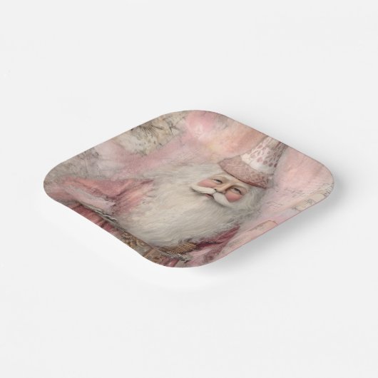  kerstvakantie papieren bordje (Gebogen)