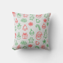 kerstvakantie pictogram patroon viering