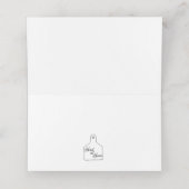 Kerstvakantie Plaatskaartje (Binnenkant ongevouwen)