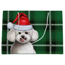 Kerstvakantie Plaid Bichon Frise Hondenliefhebber Groot Cadeauzakje