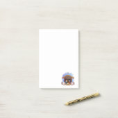 kerstvakantie post-it® notes (Op bureau)