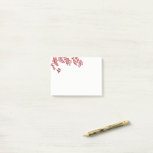 Kerstvakantie Post It Notities Post-it® Notes (Op bureau)