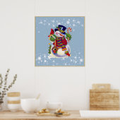 Kerstvakantie poster (Keuken)
