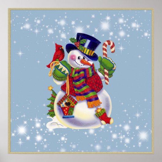 Kerstvakantie poster (Voorkant)