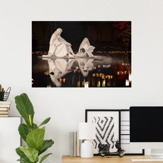 kerstvakantie poster (Thuiskantoor)