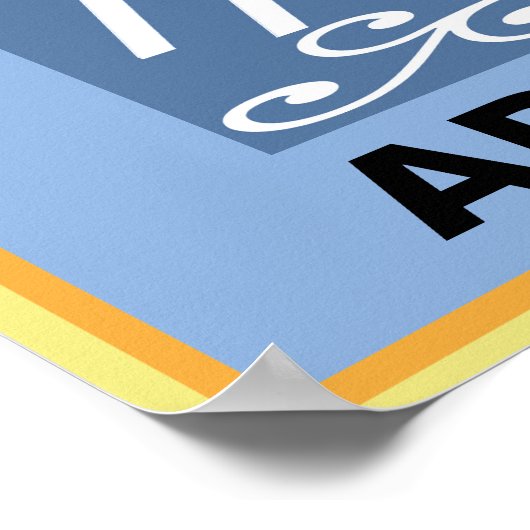 kerstvakantie poster (Hoek)