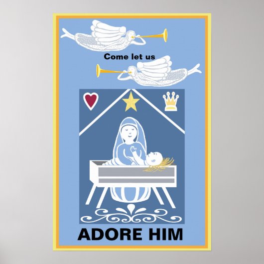 kerstvakantie poster (Voorkant)