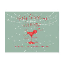 Kerstvakantie Quarantini Martini Groen