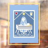 kerstvakantie raamsticker (Vel 2)