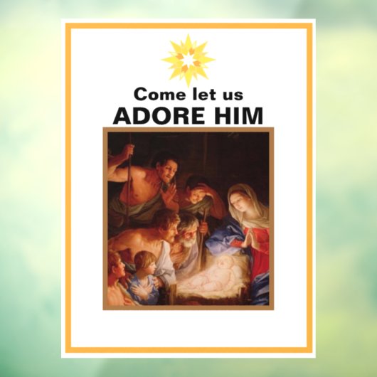 kerstvakantie raamsticker (Vel 3)