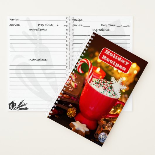 Kerstvakantie recept notitieboek (Binnen)