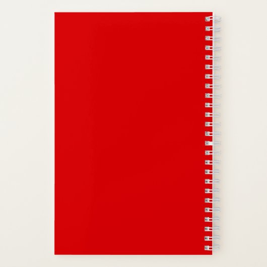 Kerstvakantie recept notitieboek (Achterkant)