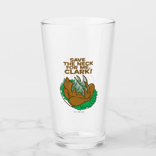 kerstvakantie | Red de nek voor mij, Clark! Glas (Voorkant)