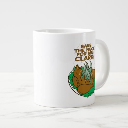 kerstvakantie | Red de nek voor mij, Clark! Grote Koffiekop (Voorkant rechts)