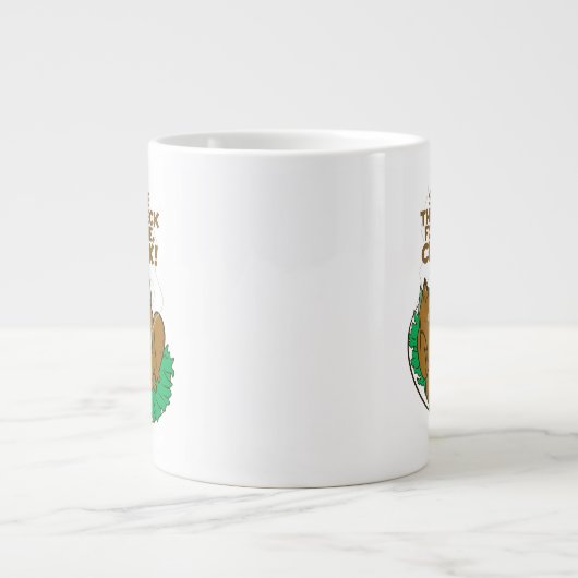 kerstvakantie | Red de nek voor mij, Clark! Grote Koffiekop (Voorkant)