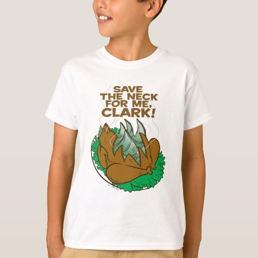 kerstvakantie | Red de nek voor mij, Clark! T-shirt (Voorkant)