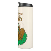 kerstvakantie | Red de nek voor mij, Clark! Thermosbeker (Geroteerd rechts)