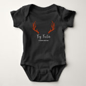 Kerstvakantie Rendieren Familie Matching Romper (Voorkant)