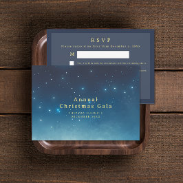 Kerstvakantie Respons RSVP Card