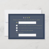 Kerstvakantie Respons RSVP Card Kaartje (Achterkant)