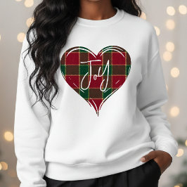 Kerstvakantie Rood & Groen Hart Tartan Trui