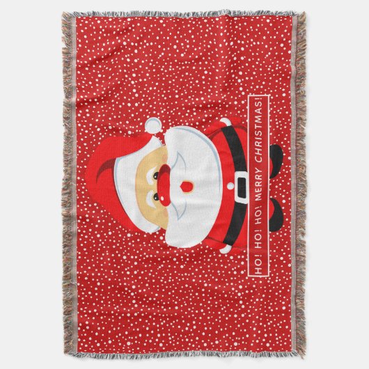 kerstvakantie rood met sneeuw deken (Voorkant Verticaal)