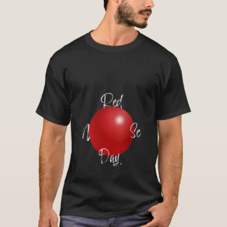Kerstvakantie Rudolf Rendier Rode Neus Jacht T-shirt