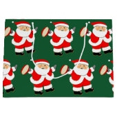 Kerstvakantie Rugby Groot Cadeauzakje (Voorkant)