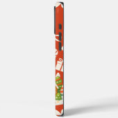 Kerstvakantie Santa Goose Case-Mate iPhone Case (Achterkant / Links)