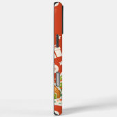 Kerstvakantie Santa Goose Case-Mate iPhone Case (Achterkant / Rechts)