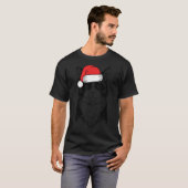 Kerstvakantie Santa Tuxedo T-shirt (Voorkant volledig)