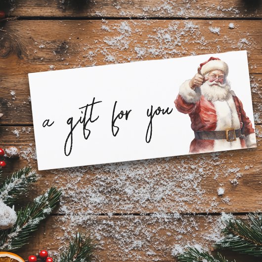 Kerstvakantie Santa Waterverf