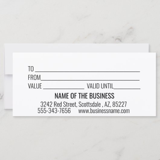 Kerstvakantie Santa Waterverf (Achterkant)