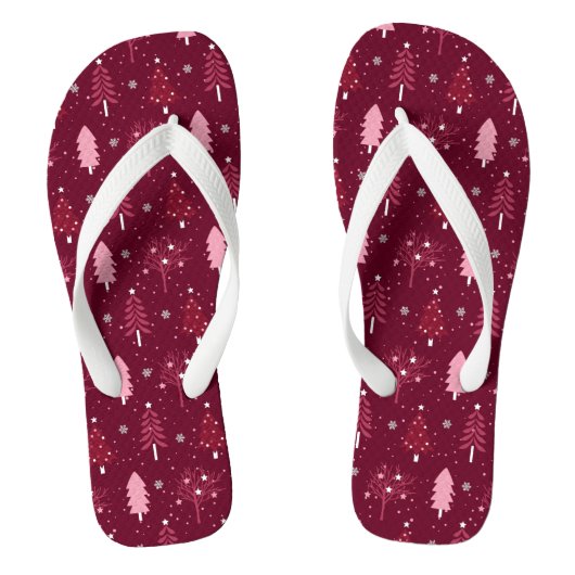 Kerstvakantie Schattige Meisje Winter Teenslippers (Voetbed)