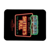 kerstvakantie | Sh*tter's Full Neon Sign Magneet (Horizontaal)