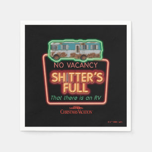 kerstvakantie   Sh*tter's Full Neon Sign Servet