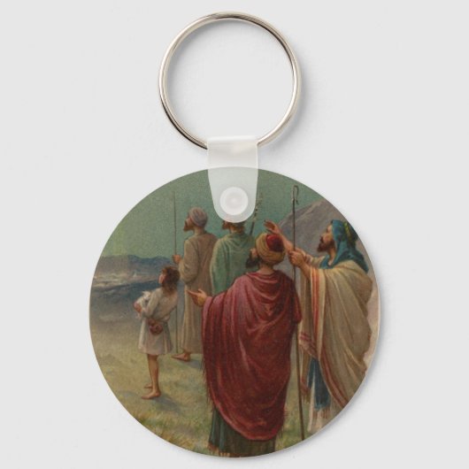kerstvakantie sleutelhanger (Voorkant)
