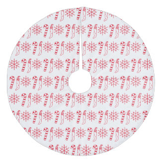 Kerstvakantie Sluitend kerstmis Fleece Kerstboom Rok