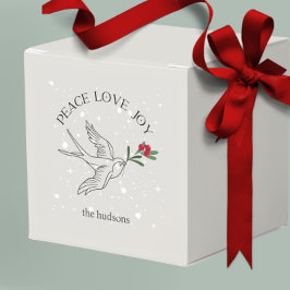 Kerstvakantie Sneeuw Vogel Bessen Gift Favor Box Bedankdoosjes