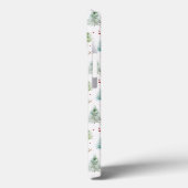 Kerstvakantie Sneeuwmannen Naadloos Patroon Case-Mate iPhone Case (Achterkant / Links)