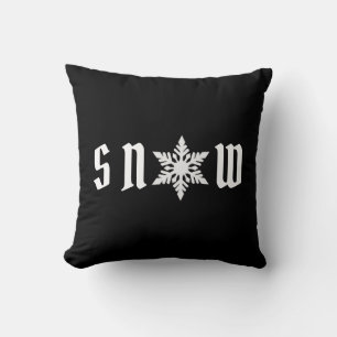 Kerstvakantie Sneeuwvlok Kussen
