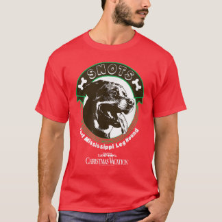 Kerstvakantie Snotten Mississippi Leg Hound Gif T-shirt
